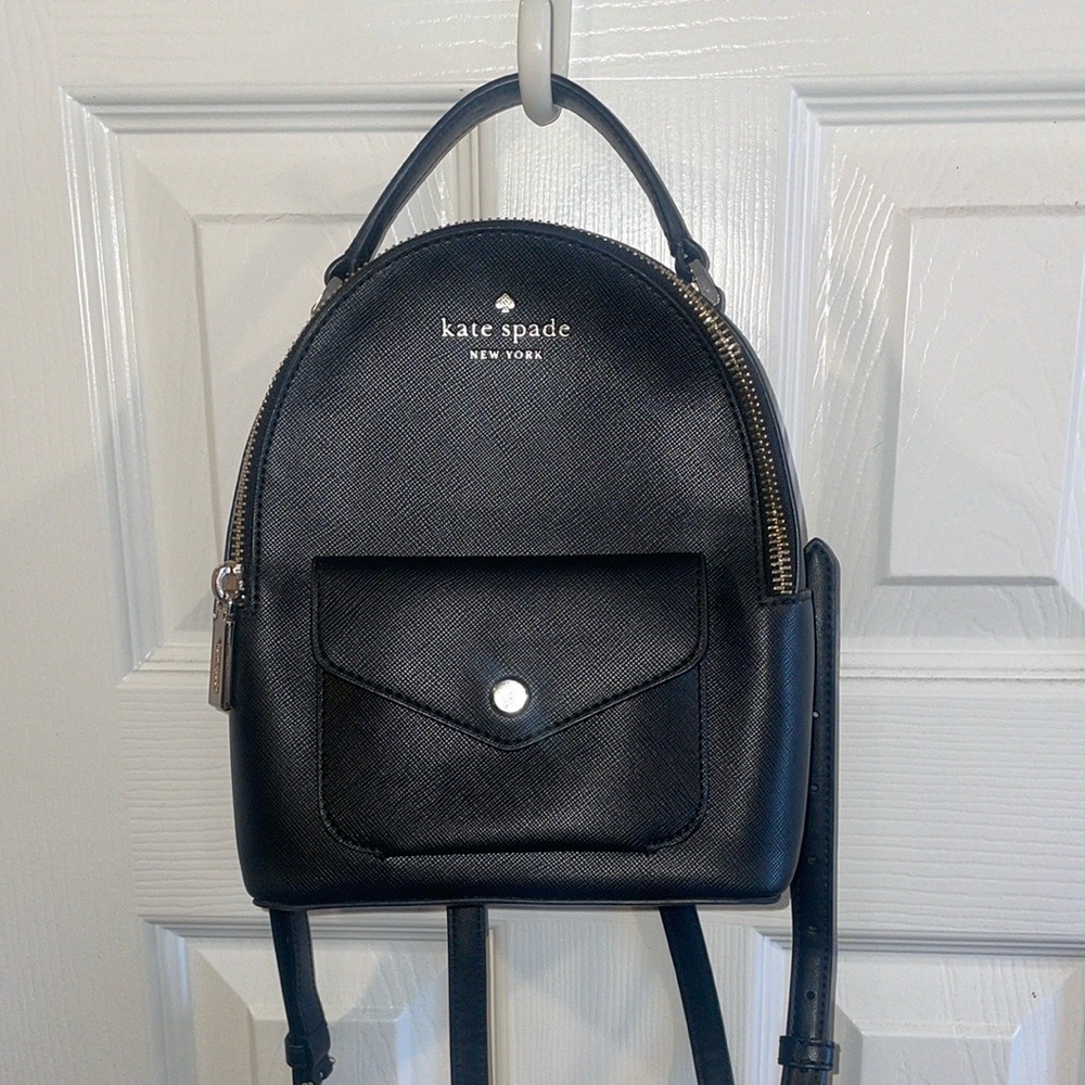Kate Spade Black Mini Backpack ♠️